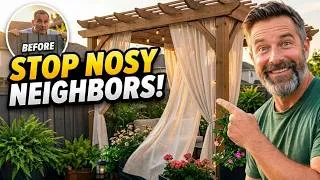 Thumbnail: 15 INEXPENSIVE BACKYARD PRIVACY IDEAS (That Actually Work)