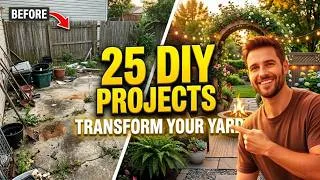 Thumbnail: 25 DIY Outdoor Genius Recycled Garden Projects to Transform Your Patio, Yard, and Outdoor Space