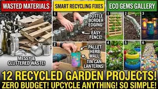 Thumbnail: 12 Genius DIY Garden Projects Using Nothing But Recycled Materials