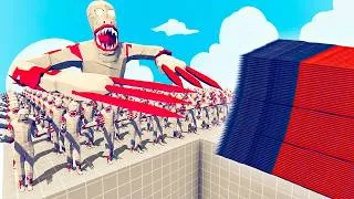 Thumbnail: 200x SCP-096 + 1x GIANT vs EVERY GOD - Totally Accurate Battle Simulator TABS
