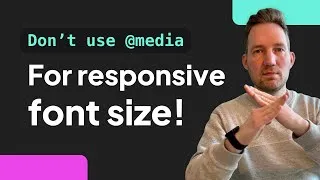 Thumbnail: Fluid Responsive Font Size with CSS