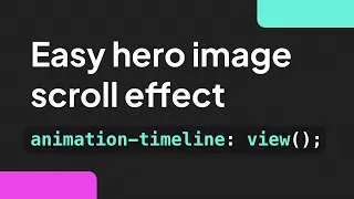 Thumbnail: Parallax Hero Image Scrolling Effect with Only CSS