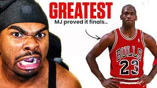 Thumbnail: LeBron Superfan Discovers Why MJ is BETTER Then Lebron in the Finals