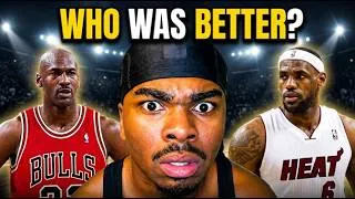 Thumbnail: LeBron Fan Gets HUMBLED For 40 Minutes On Why MJ Is The GOAT 🐐