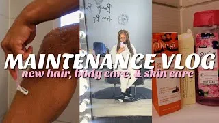 Thumbnail: Realistic June Maintenance Vlog as a Mom of 4🌸 | Hair Wash Day, New Braids, Self Care & Resetting