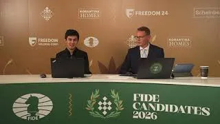 Thumbnail: Sindarov Full Interview after winning Candidates 2026
