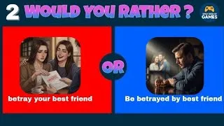 Thumbnail: “Extreme Would You Rather Challenge ⚡ | The Most Controversial Questions Ever!”