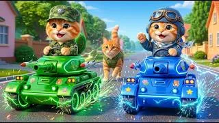 Thumbnail: Mama Cat Trims Fur on the Farm and Makes Tiger Hat For Kittens At Home🐾🎩🐯