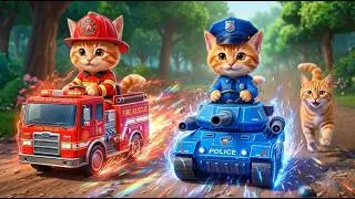 Thumbnail: Mama Cat Trims Fur on the Farm and Makes Tiger Hat For Kittens At Home🐾🎩🐯