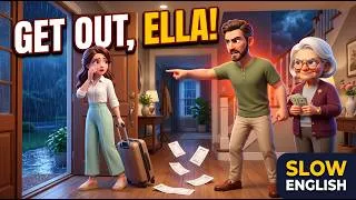 Thumbnail: My mother was kicked out of the house?😱| Slow English (Level A2) |