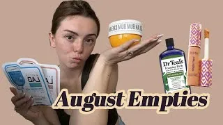 Thumbnail: I FINALLY Finished These Beauty Products  | August Empties