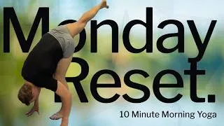Thumbnail: 10-Minute Morning Yoga | Build Strength, Balance & Focus for the Week Ahead