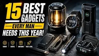 Thumbnail: 15 Best Gadgets Every Man Needs This Year