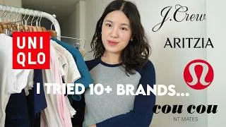 Thumbnail: I Tested 10+ Brands to Find the BEST Wardrobe Staples (Clothing Reviews)