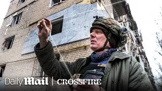 Thumbnail: Spiderweb City: Surviving Ukraine's Drone Kill Zone | Crossfire | Daily Mail