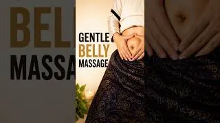 Thumbnail: Gentle Belly Massage for Relaxation | Simple Self-Care Routine 🌱