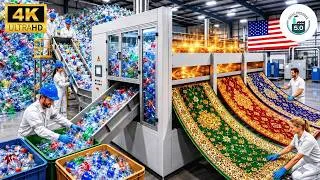 Thumbnail: Inside the $1B Recycling Factory | Plastic Bottles to Luxury Carpets (Full Process)