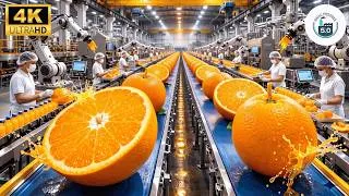Thumbnail: Inside a Mega Juice Factory: From Fresh Tangerines to Bottles (Full Process)
