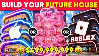 Thumbnail: Would You Rather - Build Your 2026 FUTURE Luxury Dream House 🌈🚀🤖💖 Daily Quiz