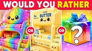 Thumbnail: Would You Rather - Build Your Dream Fantasy House 🏰🌈🦄 Mystery Gift Edition 🎁✨ Daily Quiz