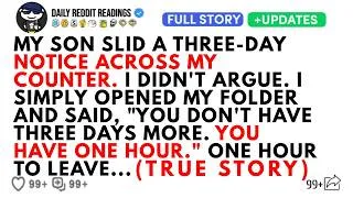 Thumbnail: My Son Slid A Three-day Notice Across My Counter. I Didn't Argue. I  Said, You Have Only One Hour...