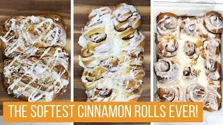 Thumbnail: Sourdough Cinnamon Rolls! Soft and Amazingly Fluffy Cinnamon Rolls! Stays Soft for Days!