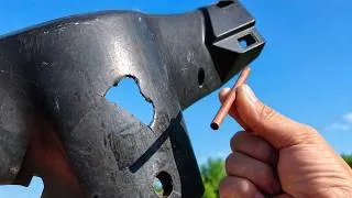 Thumbnail: Plastic welding using a copper tube—a unique plastic welding method.
