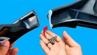 Thumbnail: How to weld broken plastic so it looks like new: plastic welding tips.