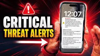 Thumbnail: Critical Imminent Threat Alerts on iPhone | How to Remove?