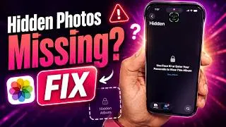 Thumbnail: iPhone Hidden Photos Missing? Try these Fixes!
