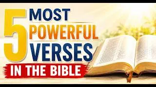 Thumbnail: 5 Most Powerful Verses In The Bible