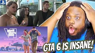 Thumbnail: GTA 6 JUST BLEW MY MIND! 🤯 | Grand Theft Auto VI: An Extended Look Reaction