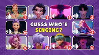 Thumbnail: Ultimate KPop Demon Hunters Quiz | Guess Who's Singing? 🎙️🎵🔥 Huntrix, Saja Boys, Soda Pop, Golden