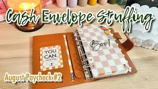 Thumbnail: CASH ENVELOPE STUFFING | AUGUST 2026 PAYCHECK #2 | #howtobudget  #howtosavemoney  #cashbudgeting