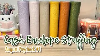 Thumbnail: CASH ENVELOPE STUFFING | AUGUST 2026  PAYCHECK #1 | #cashenvelopesystem  #cashbudgetingmethod