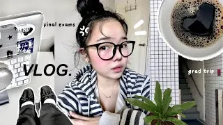 Thumbnail: FINAL UNI VLOG🌱: Grad trip to Korea, 10,000 calories mukbang, exams & sleepover