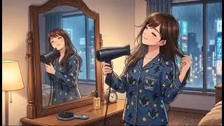 Thumbnail: Fall Asleep Instantly with Cozy Anime Rain 💤