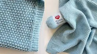 Thumbnail: Crochet Summer Breeze Baby Blanket Tutorial