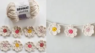 Thumbnail: Crochet Summer Daisy Garland