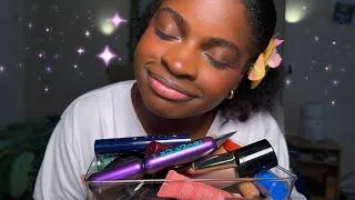 Thumbnail: ASMR GRWM doing sparkly & fun makeup ☆ 800k celebration