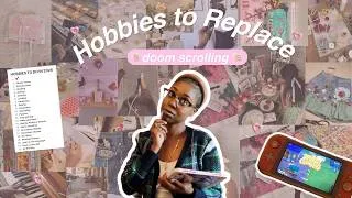 Thumbnail: HOBBIES TO DO INSTEAD OF DOOM SCROLLING ☁️ ✨ 🎨 | 30+ hobbies you can do in 2026