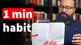 Thumbnail: This 1 Min Journalling Changed My Productivity Habits Completely