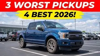 Thumbnail: 3 WORST and 4 BEST Pickup Trucks to Own in 2026!