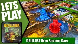 Thumbnail: DRILLERS Deck Building Board Game | Solo Playthrough