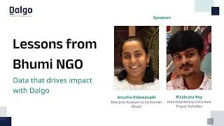 Thumbnail: 23. Lessons from Bhumi NGO- Data that drives impact with Dalgo