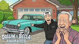 Thumbnail: Giving my Grandpa his Dream Car - Dallin and Bella Animation
