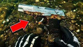 Thumbnail: I Found a Rusted Gun Underwater