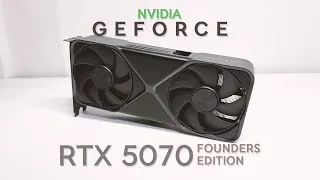 Thumbnail: NVIDIA RTX 5070 FE Review | Undervolting