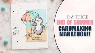 Thumbnail: I Can’t Stop Making Cards! | End of Summer Cardmaking Marathon Day 3