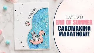 Thumbnail: Okay… Trying something NEW for this Summer Card! | End of Summer Cardmaking Marathon Day 2